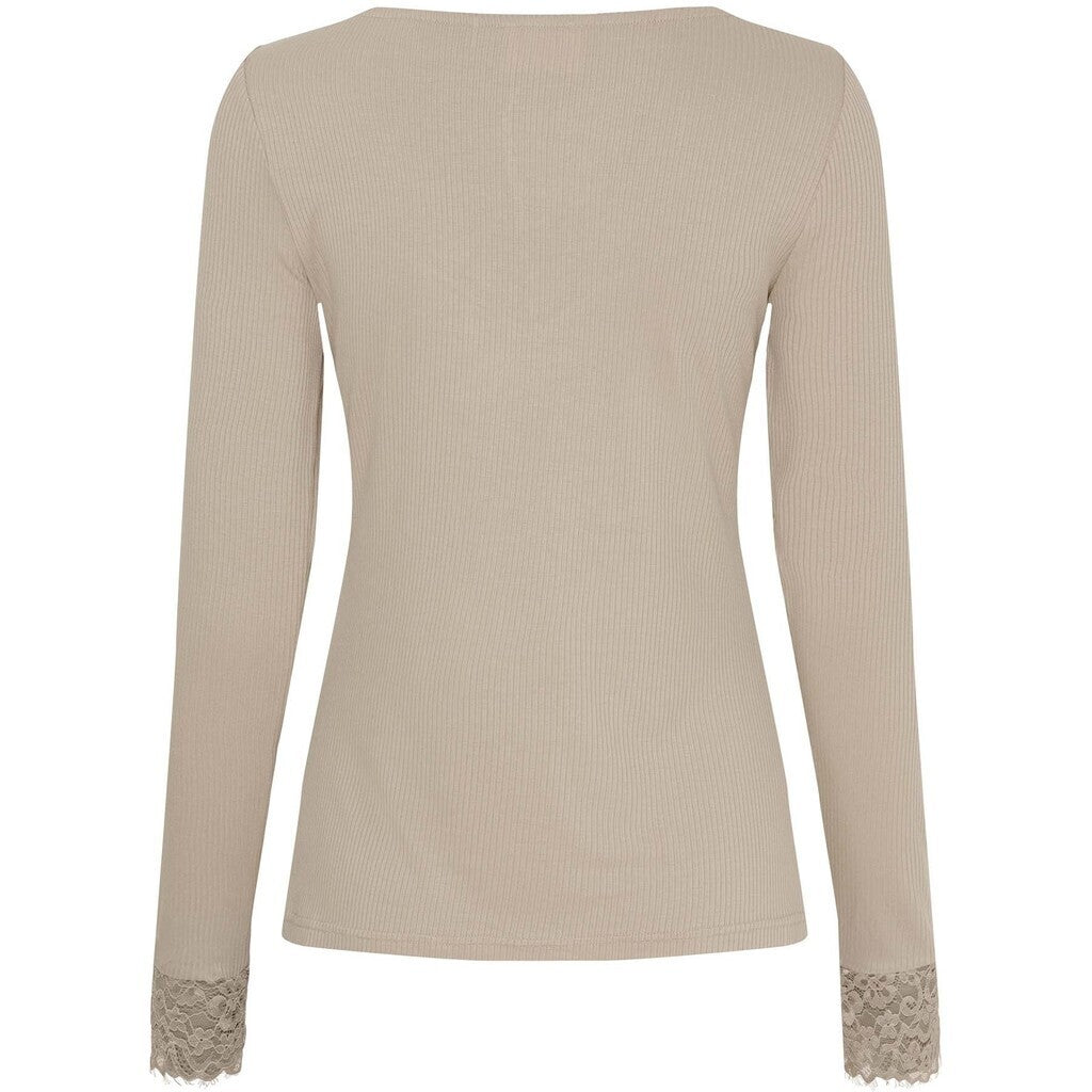 I SAY DEE LACE BLOUSE SAND