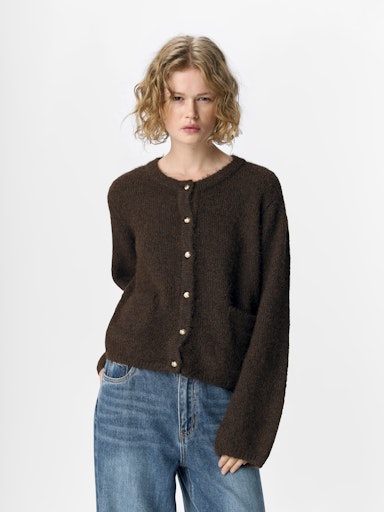 OBJECT SAGGIA RE L/S KNIT CARDIGAN NOOS