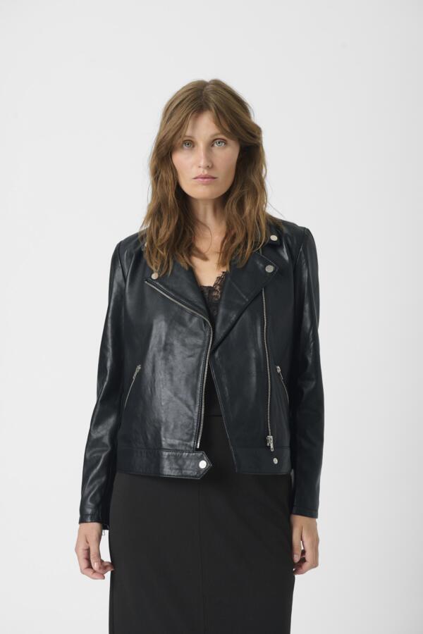Soaked Maeve Leather Jacket LS