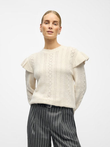 OBJECT PAOLA L/S LO KNIT PULLOVER