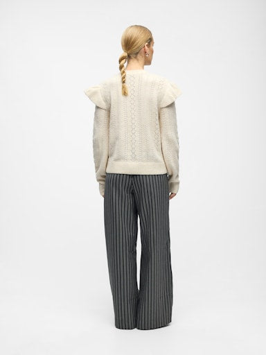 OBJECT PAOLA L/S LO KNIT PULLOVER