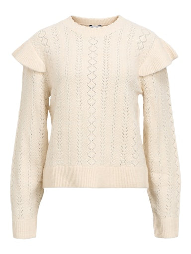 OBJECT PAOLA L/S LO KNIT PULLOVER